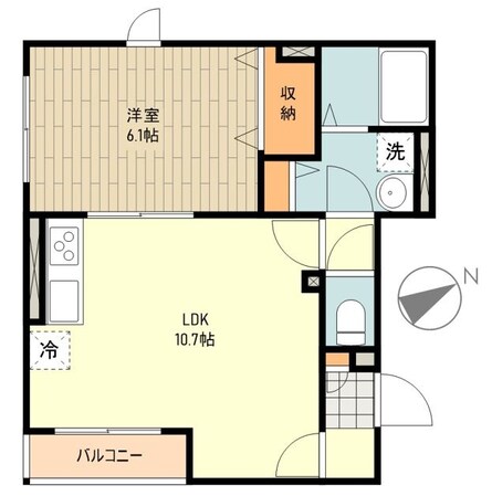 キーストンの物件間取画像